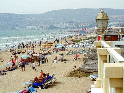 Baai van Agadir, Marokko